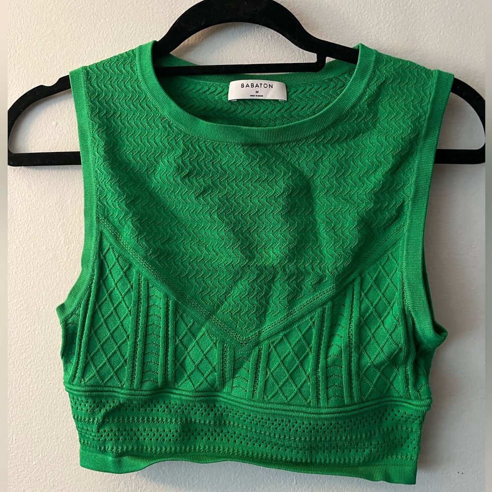 BABATON MUSCLE CUT TANK TOP